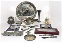 Silver Plate Serving Items