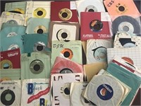 Lot of 50 Mixed 45 Records