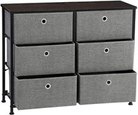 SONGMICS Storage Dresser with 6 Drawer