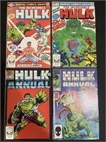 INC HULK ANNUAL 10, 11, 12, 13