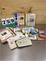 Early Travel Maps & Bred Sow Sale Catalogs