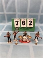 Plastic Go-Go Swingers Beatles Cake Toppers 1960's