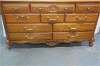 American Drew Dresser with Mirror 64" x 34" high