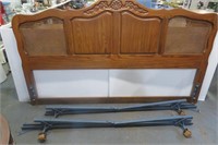 American Drew King Size  Head Board & Rails