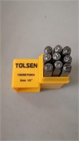 Tolsen 9pcs Figure Punch