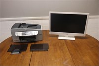 Haier 24" LED Television w/ DVD Player & HP 6310