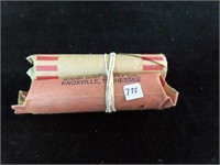 2 ROLLS OF LINCOLN CENTS: ROLL OF WHEAT AND