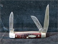 CASE XX - 2 DOT - 3 BLADE FOLDING KNIFE #63033