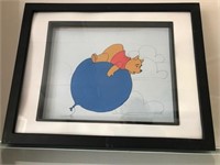 Winnie The Pooh Animation Cell Framed