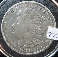 1921-S MORGAN SILVER DOLLAR