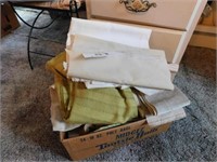 Box of sewing project material