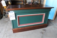 Used Decorative Wooden Bases with Mahogany Top &