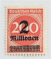 Weimar Republic German Empire 1923 Stamp