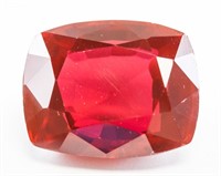 36.95ct Cushion Cut Blood Red Natural Ruby GGL