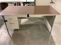 Large Metal Desk