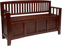 Linon Home Decor Cynthia Storage Bench