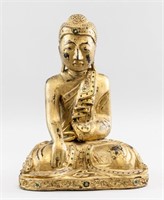 Burma Wooden Buddha