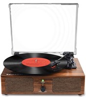 New Vinyl Record Player Bluetooth Turntable with