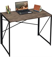 Brown Desk w/ Black Frame