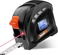 Laser Tape Measure 2-in-1,Distance Measuring Tape