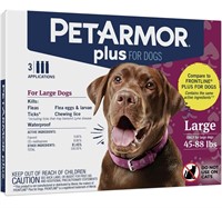 PetArmor Plus Flea & Tick Squeeze-On Dog 45-88