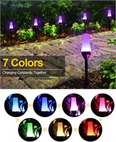 ALOVECO RGB Pathway Lights Outdoor 8-in-1