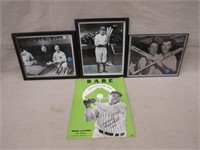 BABE RUTH SHEET MUSIC & YANKEES PHOTOS: