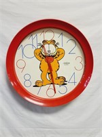 Vintage Garfield Clock 17 IN
