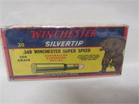 20 Rounds Winchester 348 Ammo