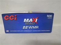 500 Rounds CCI Maxi Mag. 22WMR