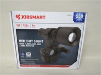 Jobsmart Red Dot Sight w/Flashlight & Laser
