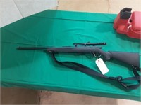 Savage Mark II     .22 rifle w/ scope