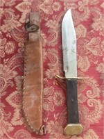 Bowie Knife and case