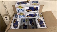 12 Marx blue Sunoco truck banks