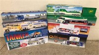 8 mixed toy Gas trucks
