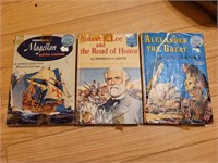 Mid 1950s World Landmark Books x 3