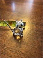 Swarovski Crystal cat