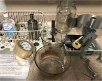 Large lot of kitchen/ supplies miscellaneous items