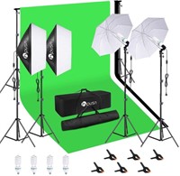 HPUSN Softbox Continuous Lighting Kit