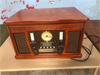Victrola Wooden Music center with Bluetooth and rr