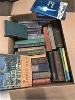 Very large box full of vintage books