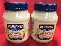 Mayonnaise w/Avocado Oil 'Hellman's', 710ml x2