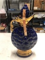 Cobalt blue Jim Beam decanter