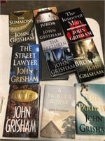 Lot of 10 John Grisham books