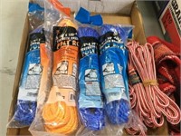 BOX OF ASSORTED ROPES