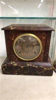 Mantle clock as-found