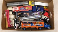 Toy trucks lot