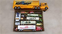 Winross & other toy trucks lot