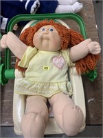 CABBAGE PATCH DOLL AND CARRIER