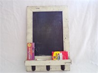 White Washed Chalk Bd Wall Hanger